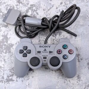 Sony PlayStation DualShock Analog Controller SCPH-1200 Grey OEM Wired Gamepad